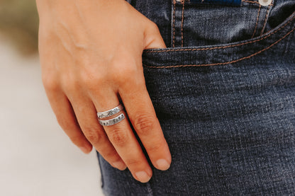 Forest Mountain Wrap Ring