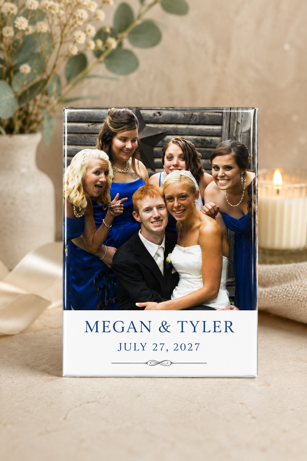 Treasurely personalized event photo magnets