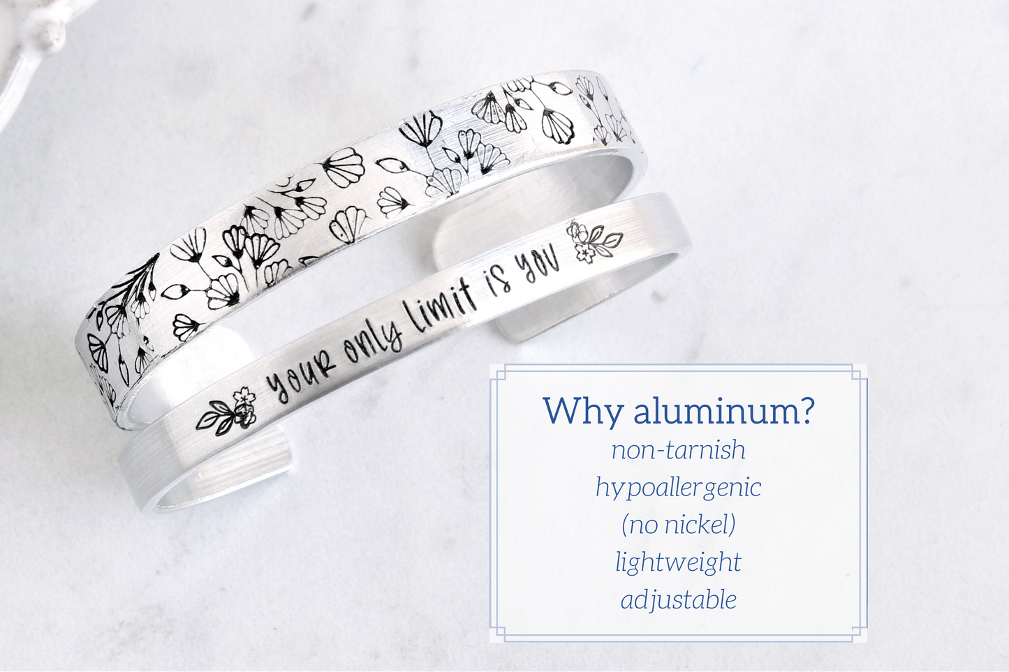 Personalized Cuff Bracelet