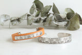 Solstice Sun Leather Bracelet