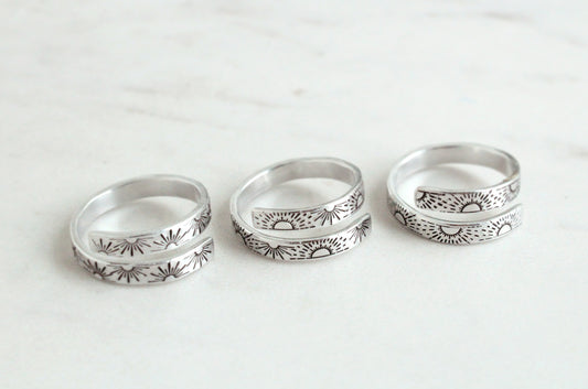 Solstice Sun Wrap Ring