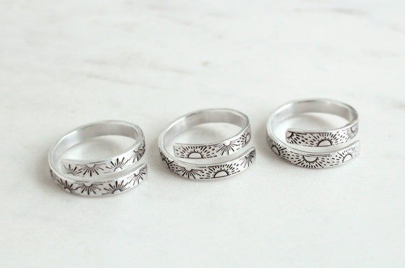 Solstice Sun Wrap Ring