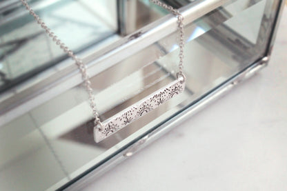 Solstice Sun Bar Necklace