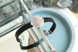 Floral Moon Leather Bracelet