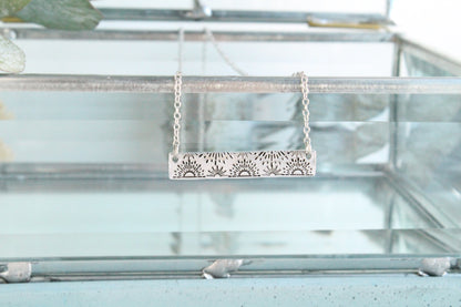 Solstice Sun Bar Necklace