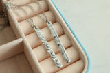 Simple Bar Vertical Necklace