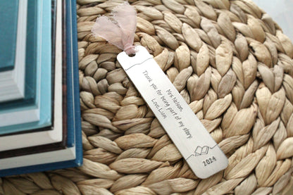 Thanks for Being Part of My Story Bookmark