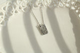 Butterfly Tag Necklace