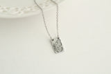 Butterfly Tag Necklace