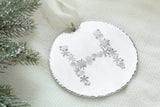 Snowflake Monogram Ornament