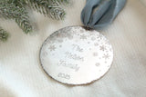 Snowflake Family Name Ornament