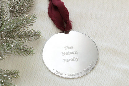 Family Name Ornament