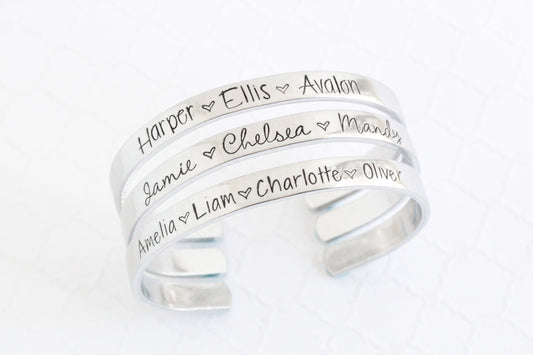 Name Cuff Bracelet