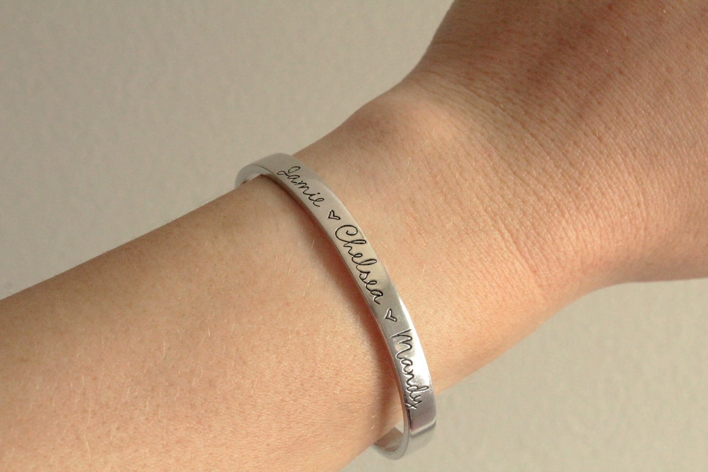Name Cuff Bracelet
