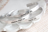Personalized Cuff Bracelet