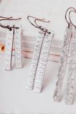 Textured Line Earrings