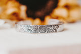 Sunflower Cuff Bracelet