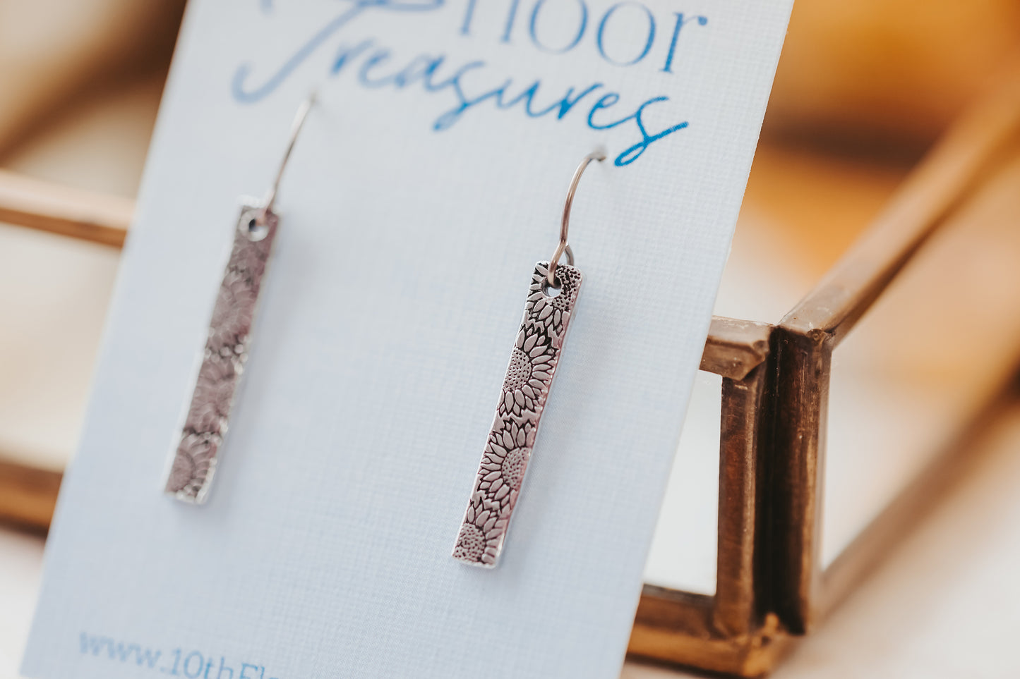 Sunflower Earrings