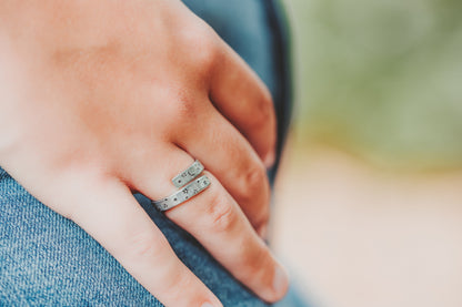 Waves Wrap Ring
