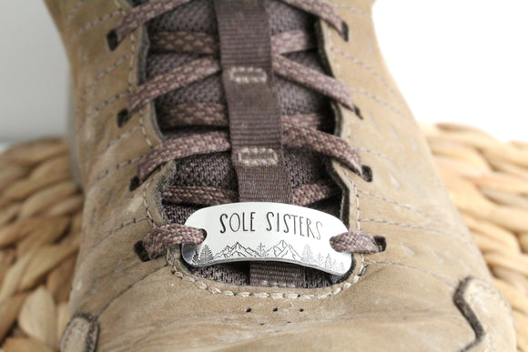 Sole Sisters Shoe Tags for Hiking Shoes