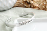 You Are Loved Cuff Bracelet