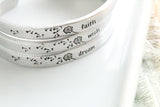 Dandelion Wish Cuff Bracelet