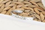 Celestial Night Sky Cuff Bracelet