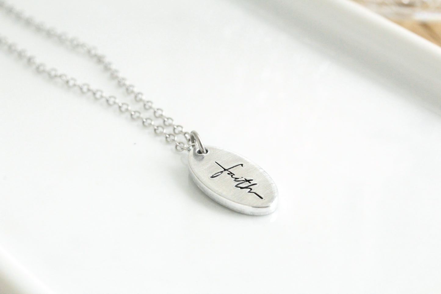 Faith Cross Necklace