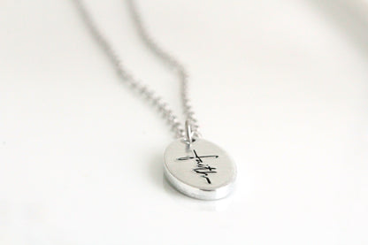 Faith Cross Necklace