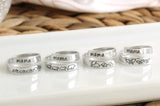 Mama and Baby Wrap Ring