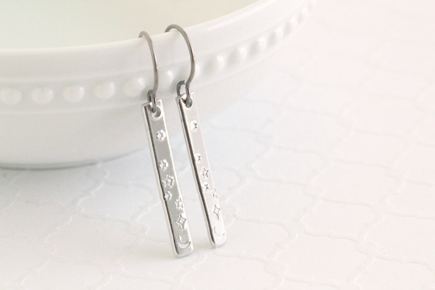 Celestial Moon and Stars Earrings
