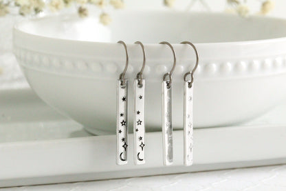 Celestial Moon and Stars Earrings