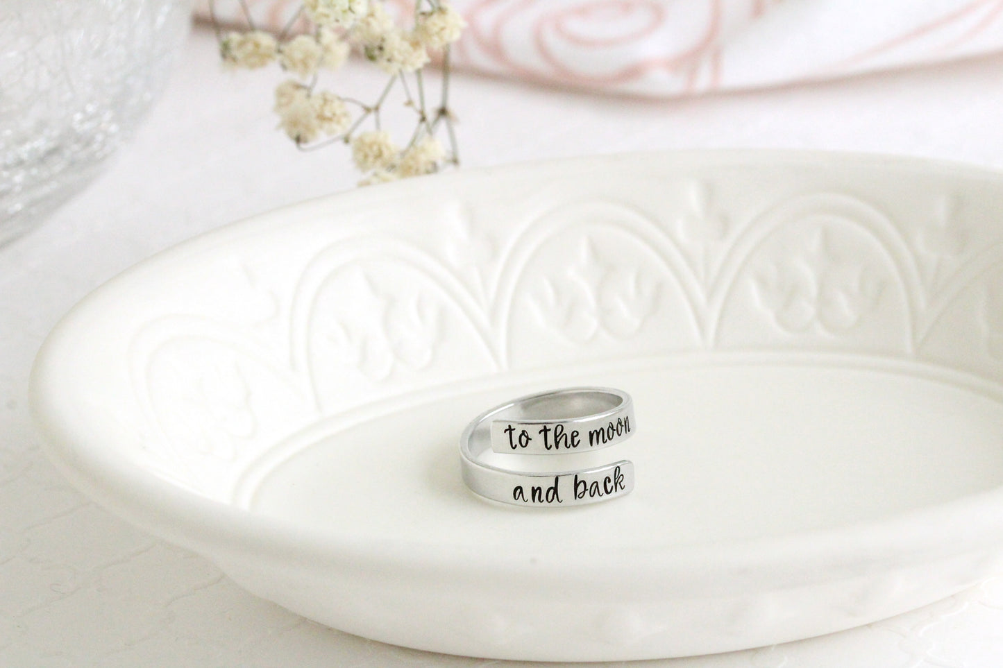 To The Moon And Back Wrap Ring
