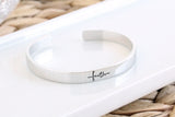 Faith Cross Cuff Bracelet