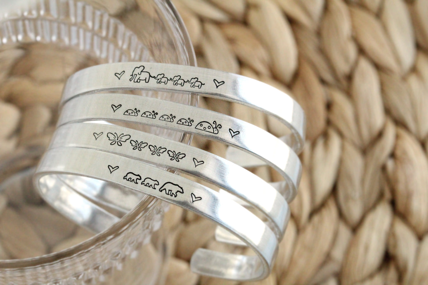 Mama And Baby Cuff Bracelet