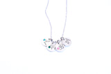 Birthstone Initial Necklace