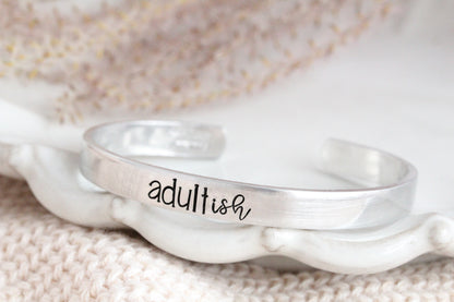 Adultish Cuff Bracelet