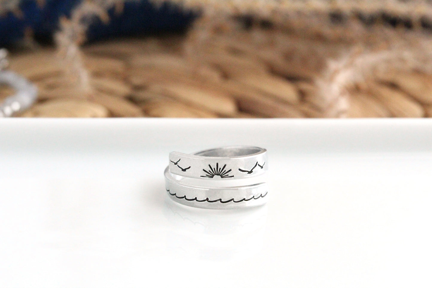 Waves Wrap Ring
