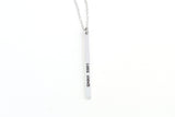 Choose Kindness Long Bar Necklace