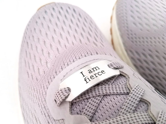 I Am Fierce I Am Strong Shoe Tags