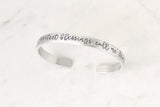 My Greatest Blessings Call Me Grandma Cuff Bracelet
