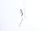 Lavender Vertical Bar Necklace