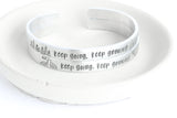 Keep Going Keep Growing Cuff Bracelet