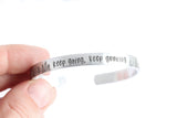 Keep Going Keep Growing Cuff Bracelet