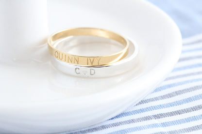 Gold Stacking Ring
