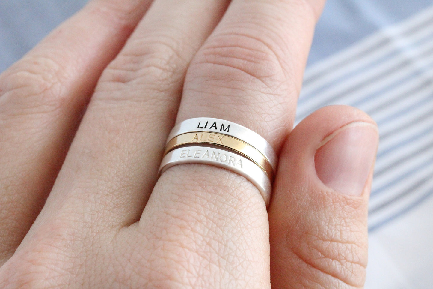 Gold Stacking Ring