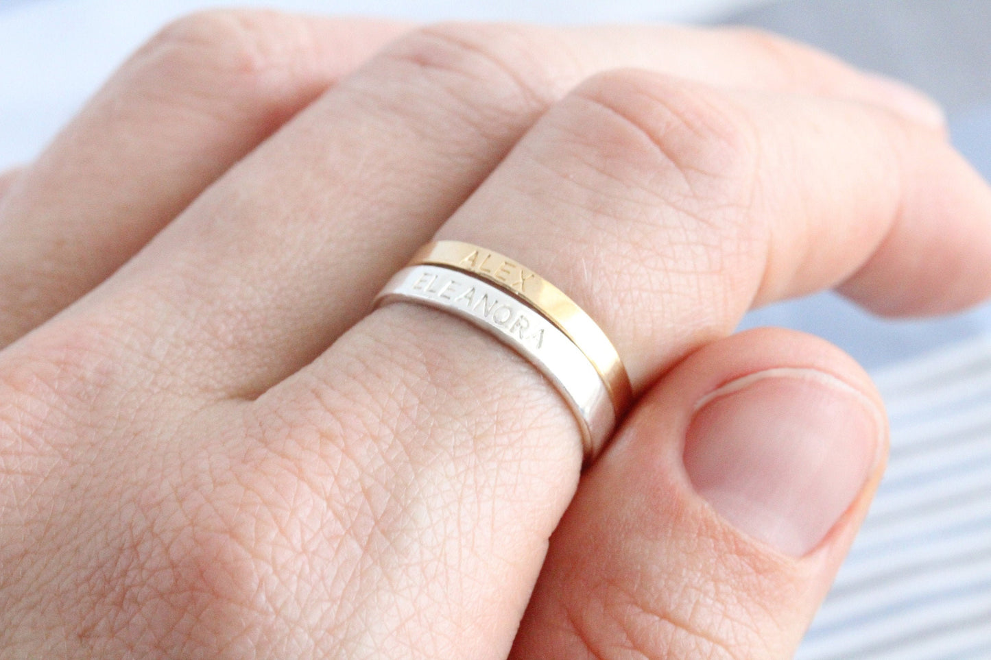 Gold Stacking Ring