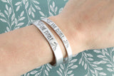 Live Simply, Grit And Grace Cuff Bracelet