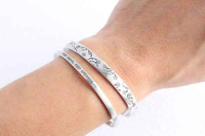Cherry Blossom Cuff Bracelet