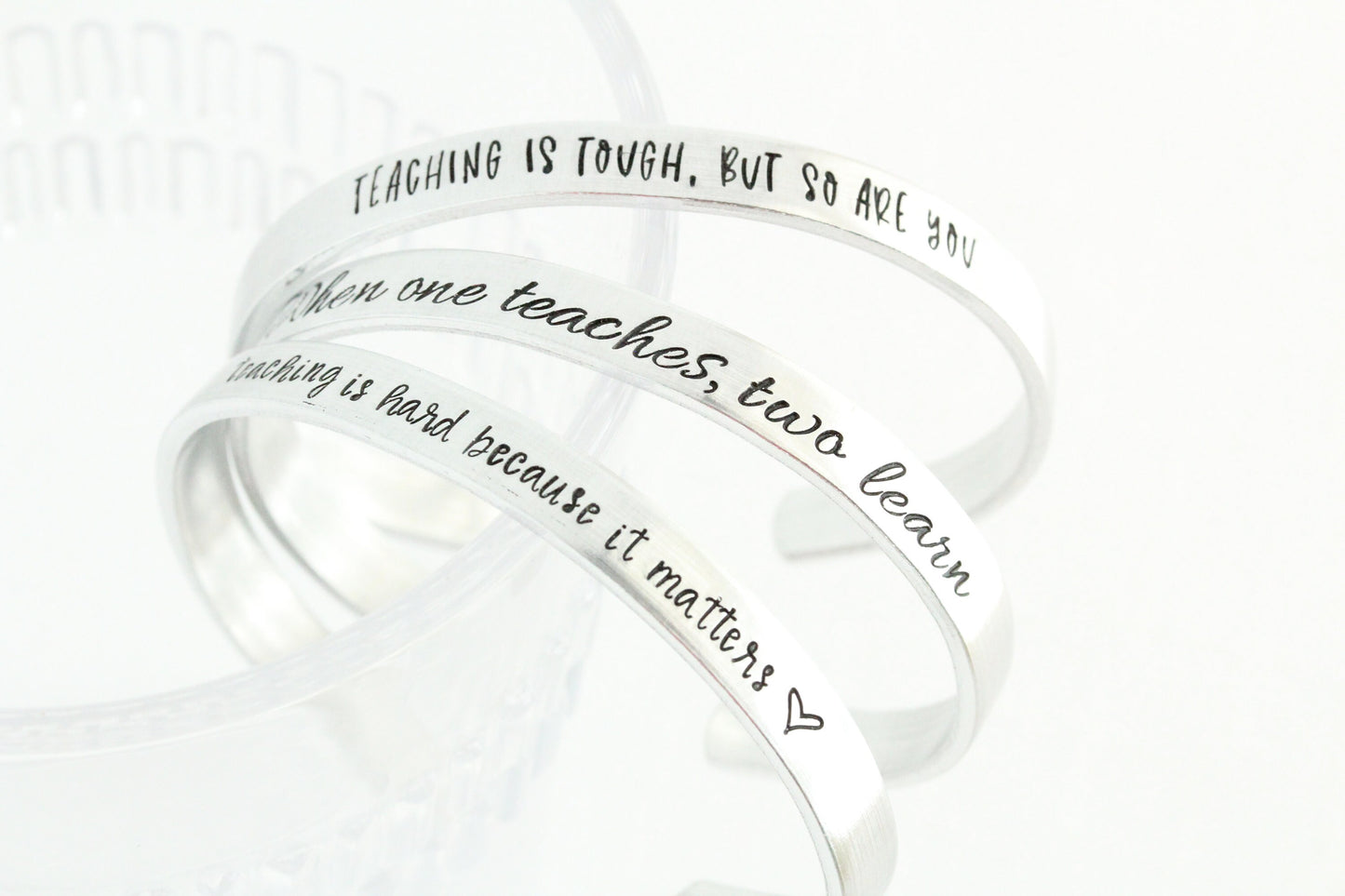 Teacher Cuff Bracelet